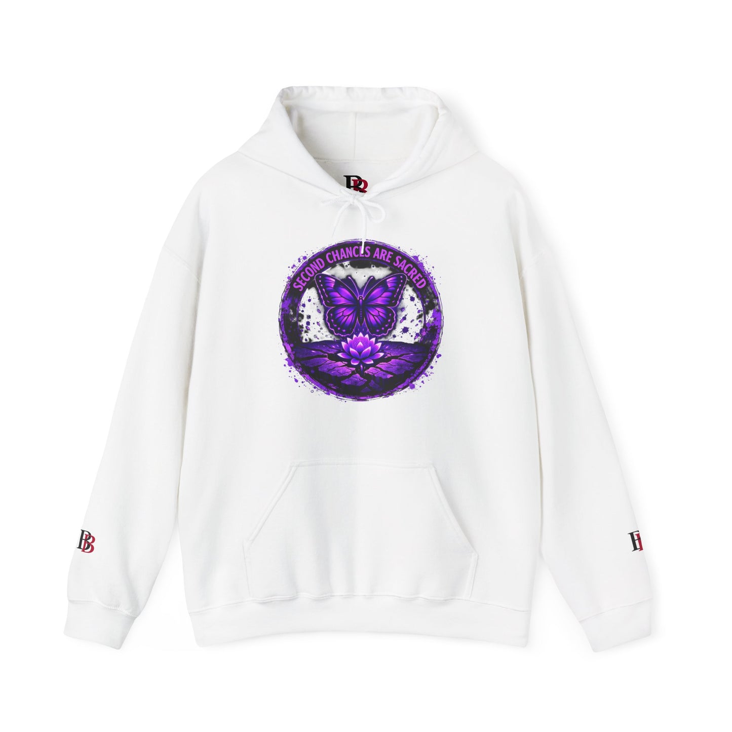 Second Chances Are Sacred empowerment hoodie by Badass Bitches