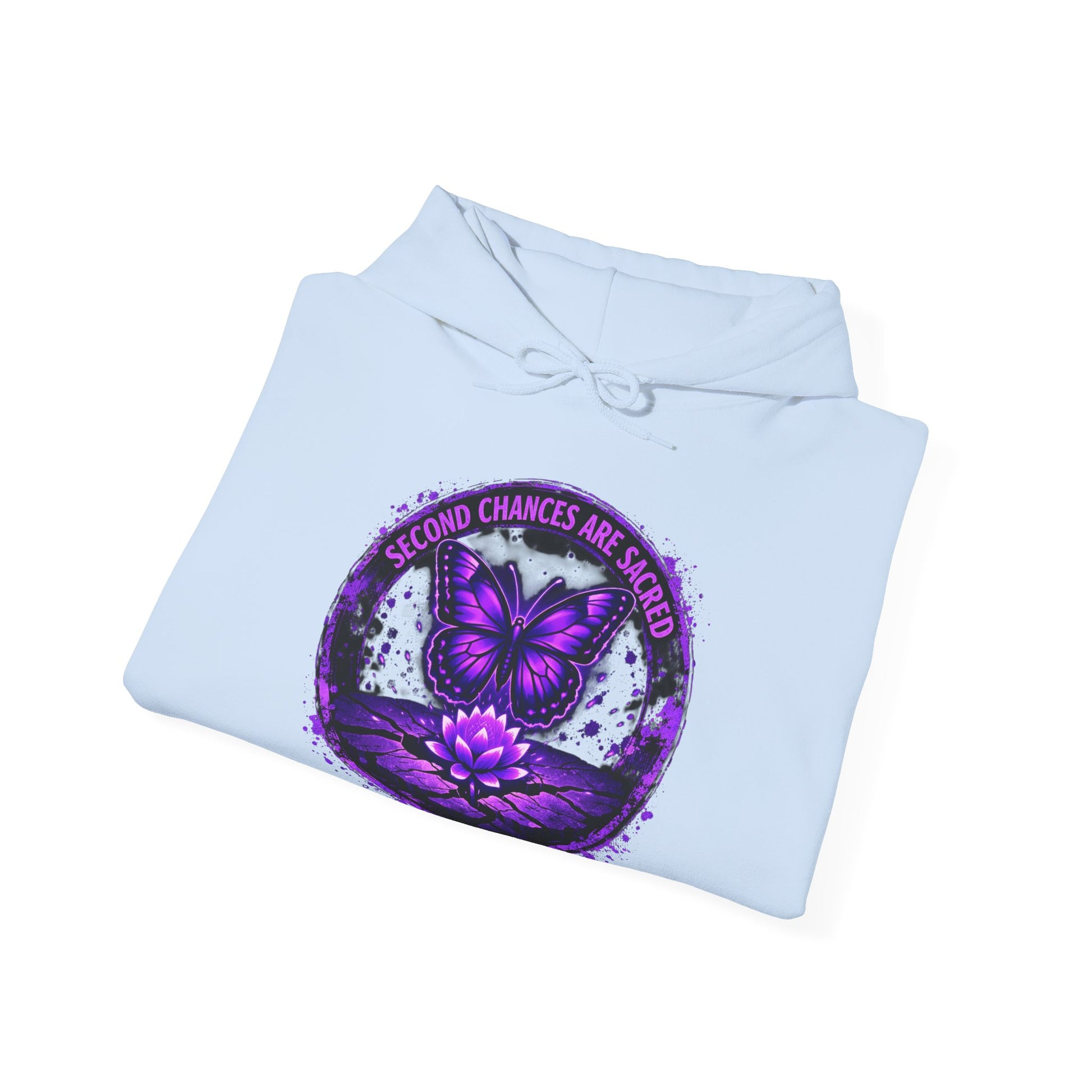 Second Chances Are Sacred empowerment hoodie by Badass Bitches