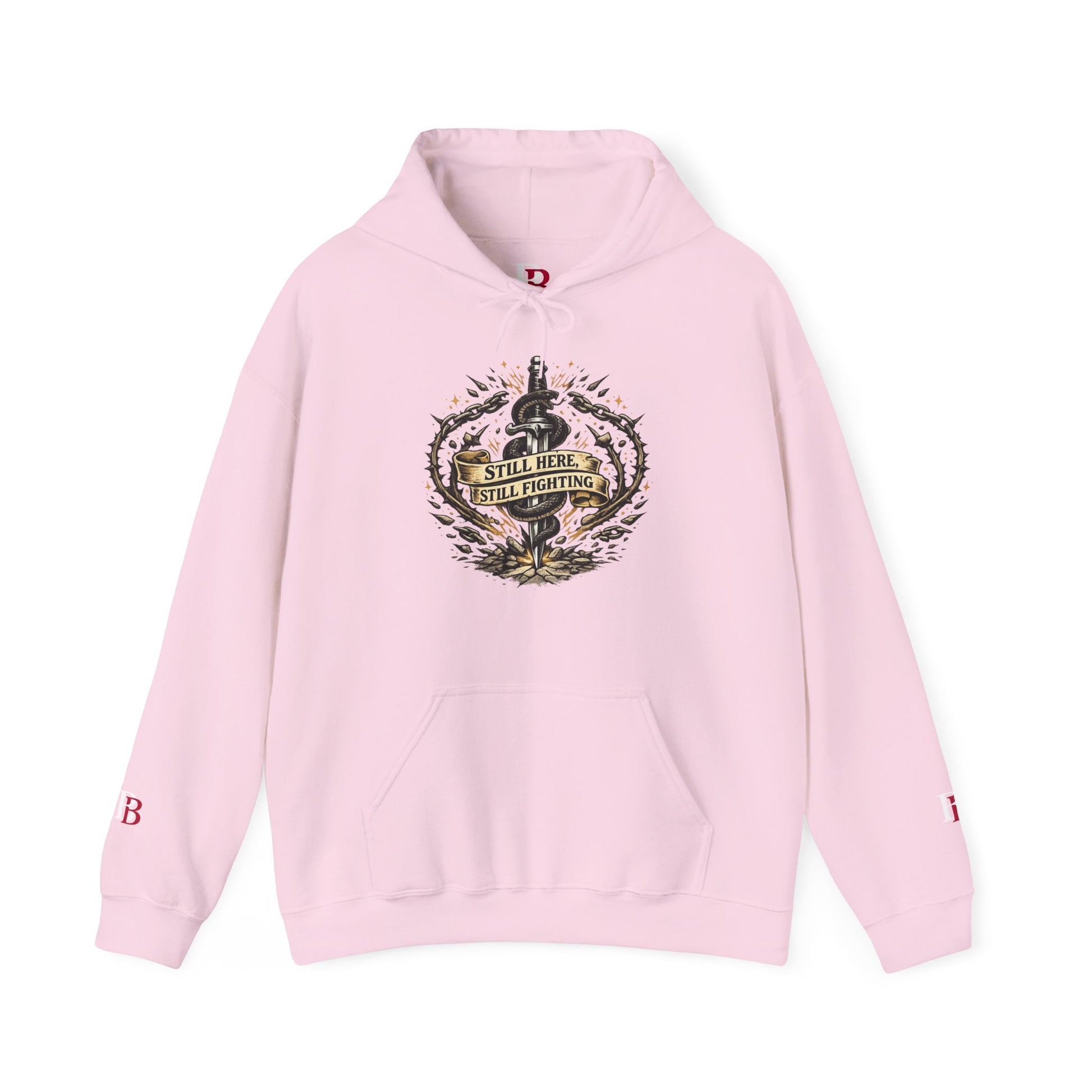 Still Here Still Fighting empowerment hoodie by Badass Bitches