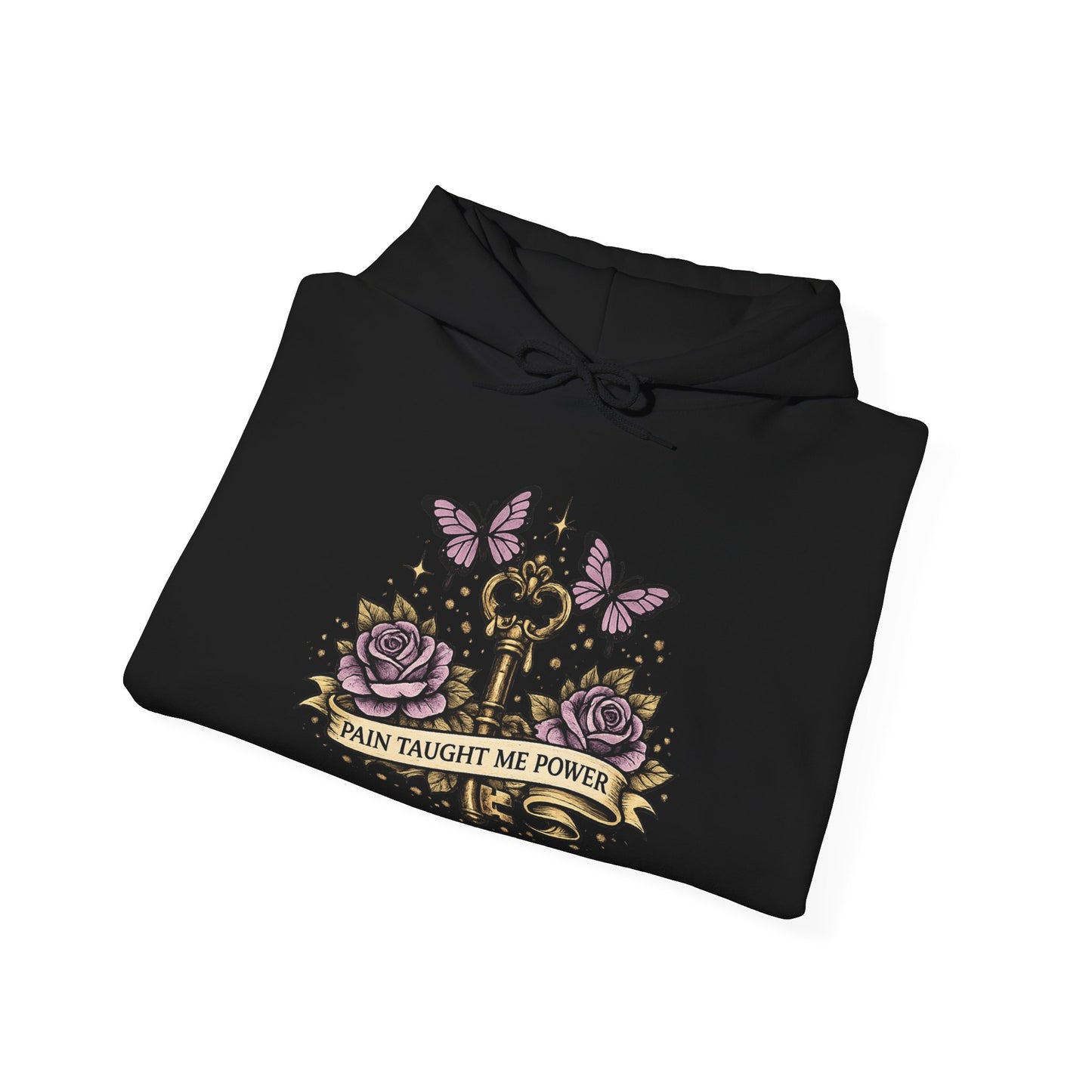 Pain Taught Me Power empowerment hoodie by Badass Bitches