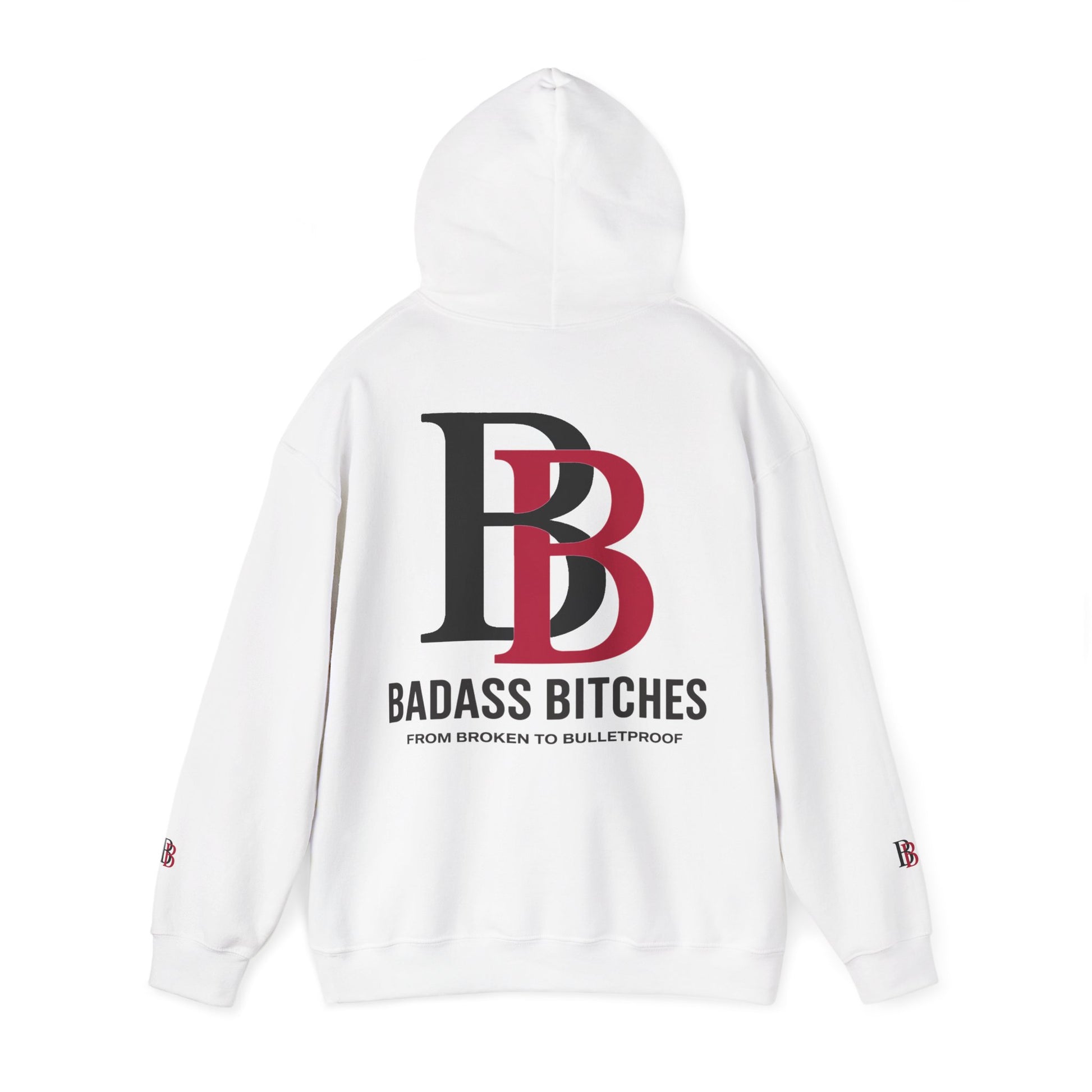 Not Lucky Just Unbreakable empowerment hoodie by Badass Bitches