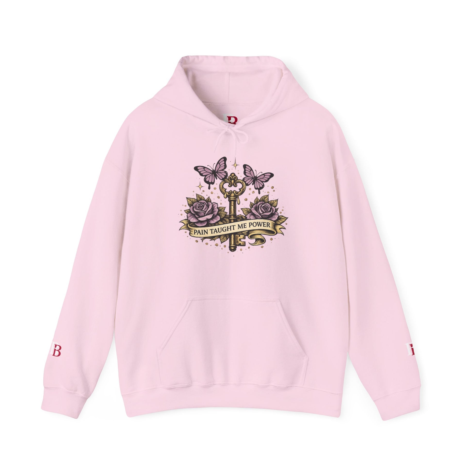Pain Taught Me Power empowerment hoodie by Badass Bitches