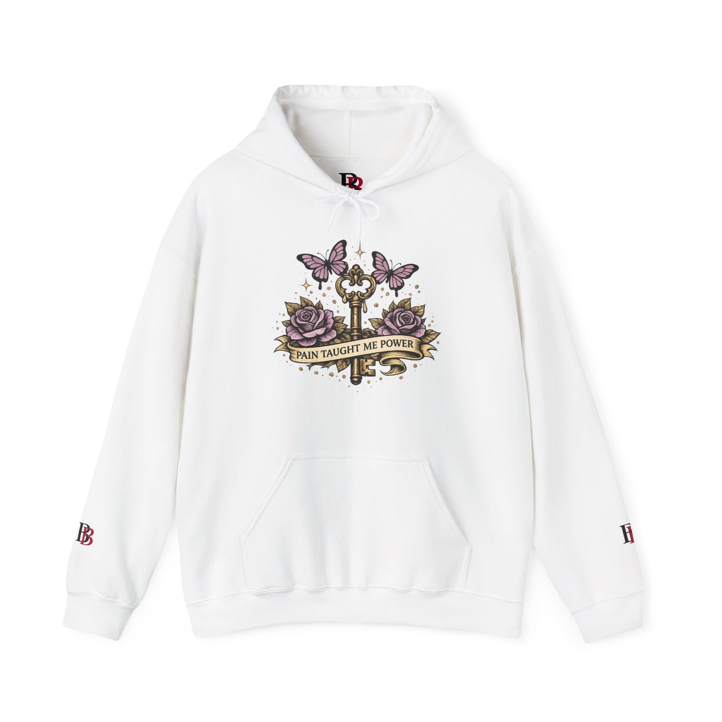 Pain Taught Me Power empowerment hoodie by Badass Bitches