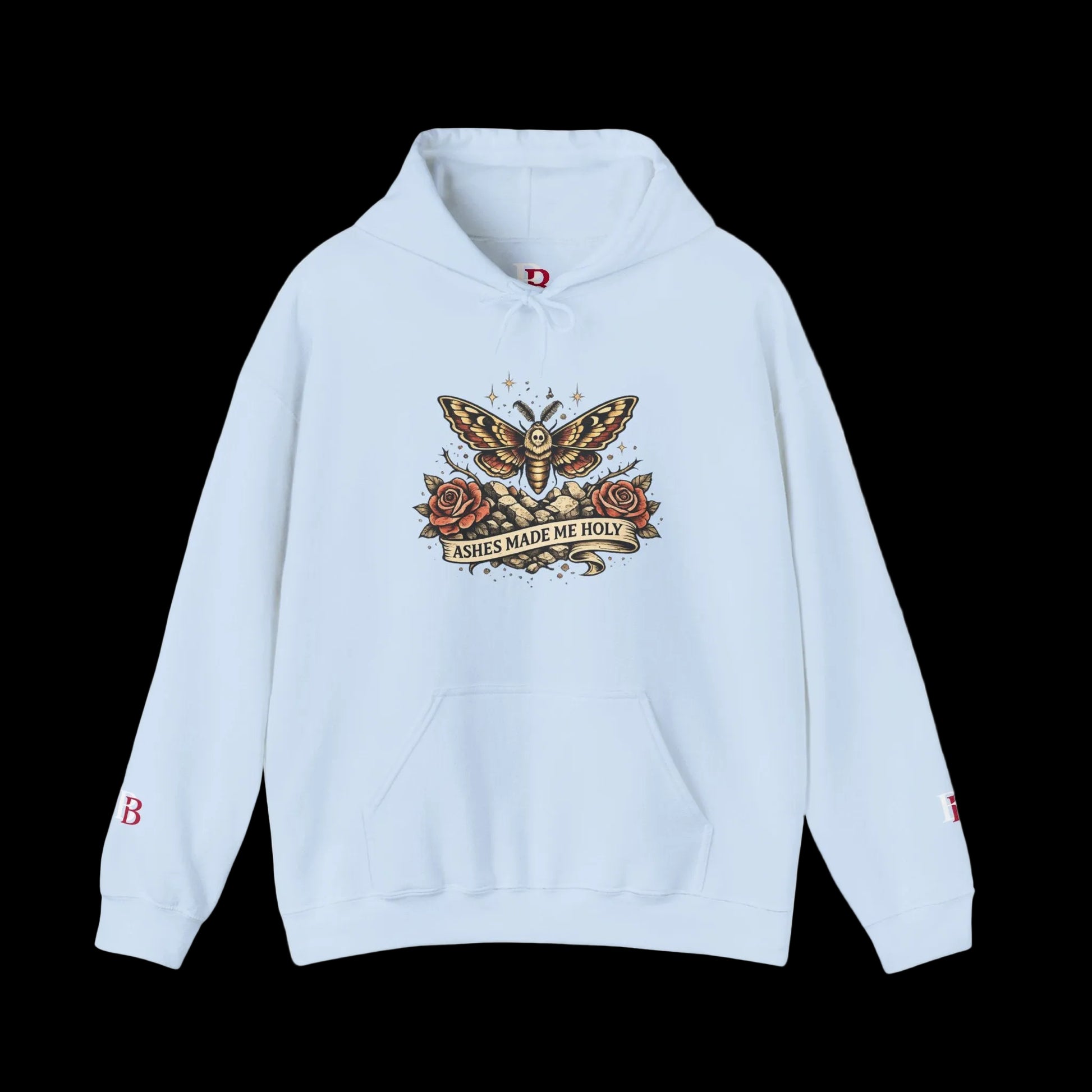 Ashes Made Me Holy empowerment hoodie by Badass Bitches