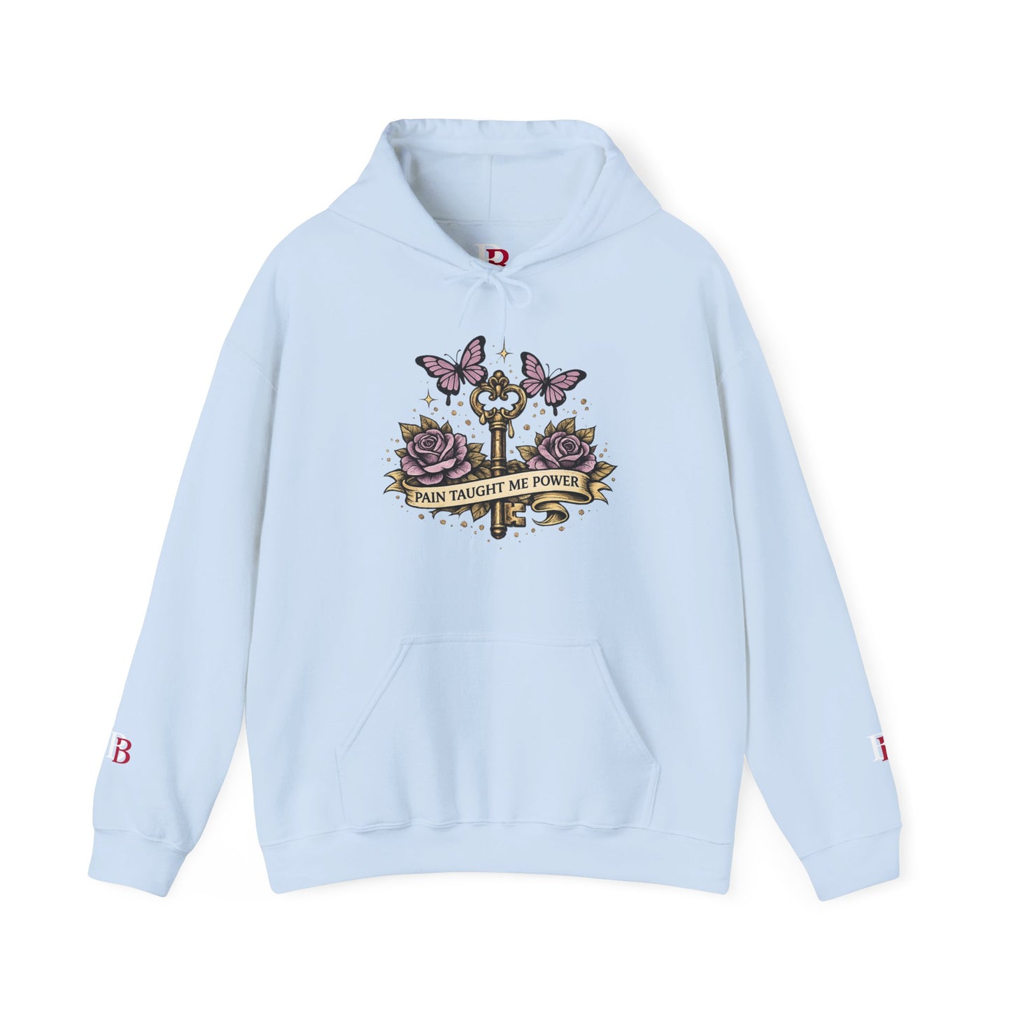 Pain Taught Me Power empowerment hoodie by Badass Bitches