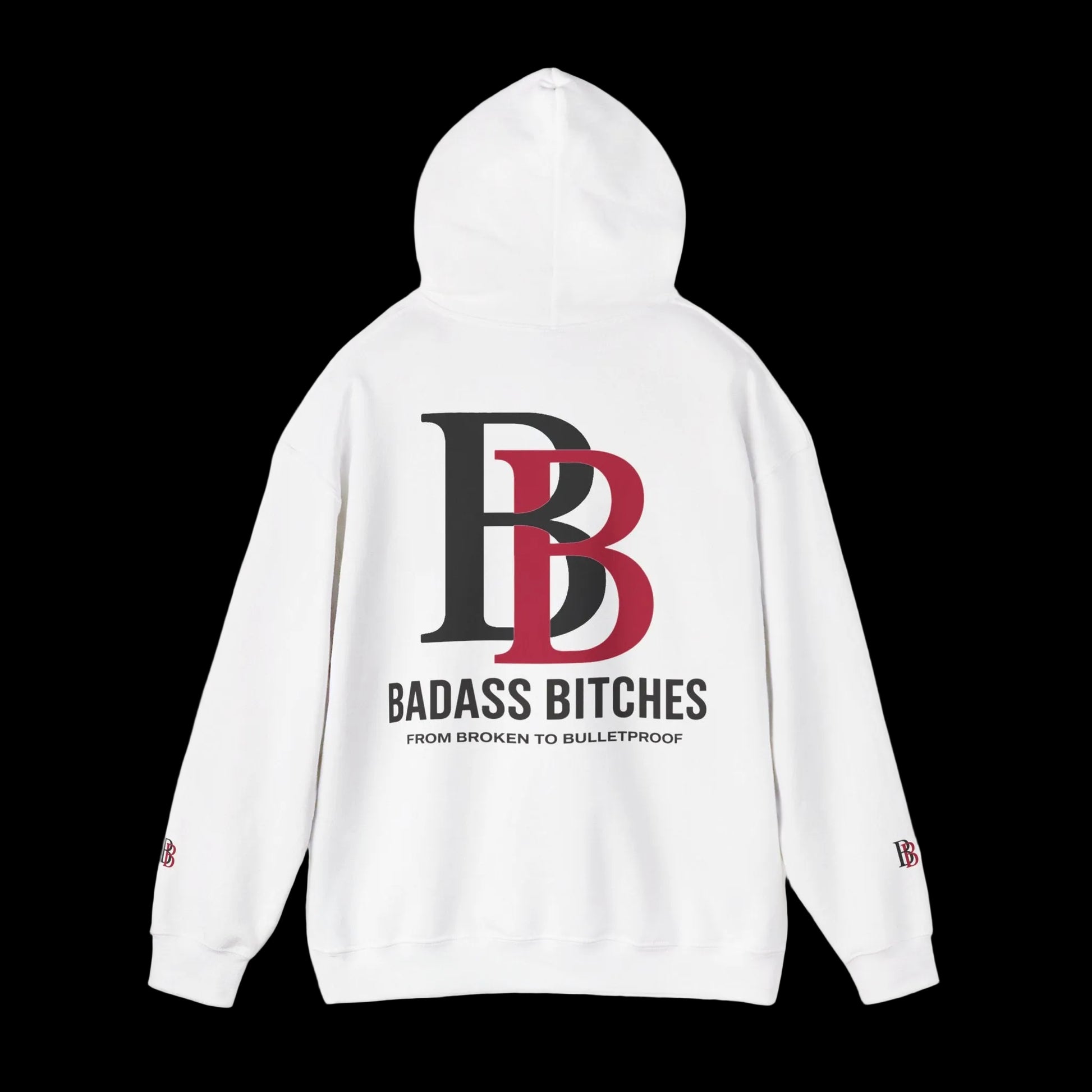 Unapologetically Reborn empowerment hoodie by Badass Bitches