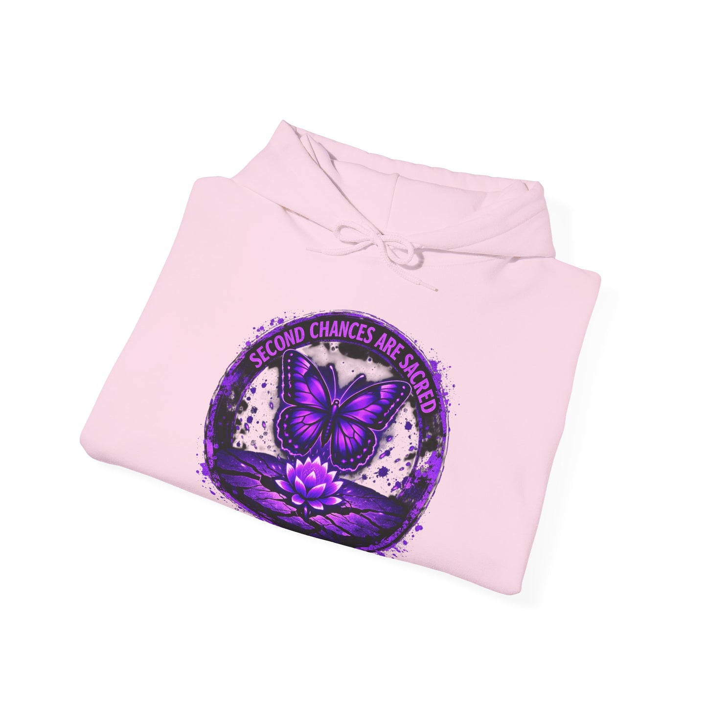 Second Chances Are Sacred empowerment hoodie by Badass Bitches