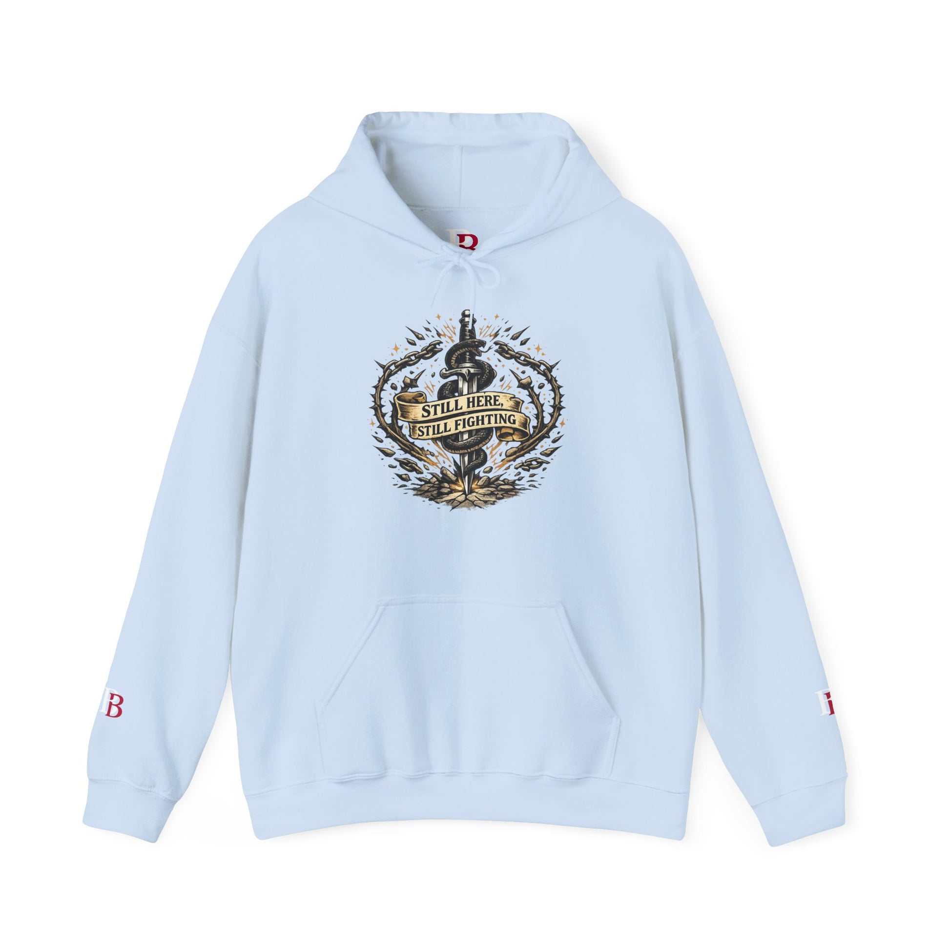 Still Here Still Fighting empowerment hoodie by Badass Bitches