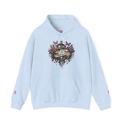 Not Lucky Just Unbreakable empowerment hoodie by Badass Bitches