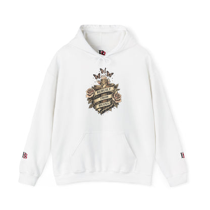 Rebuilt From Ruins empowerment hoodie by Badass Bitches