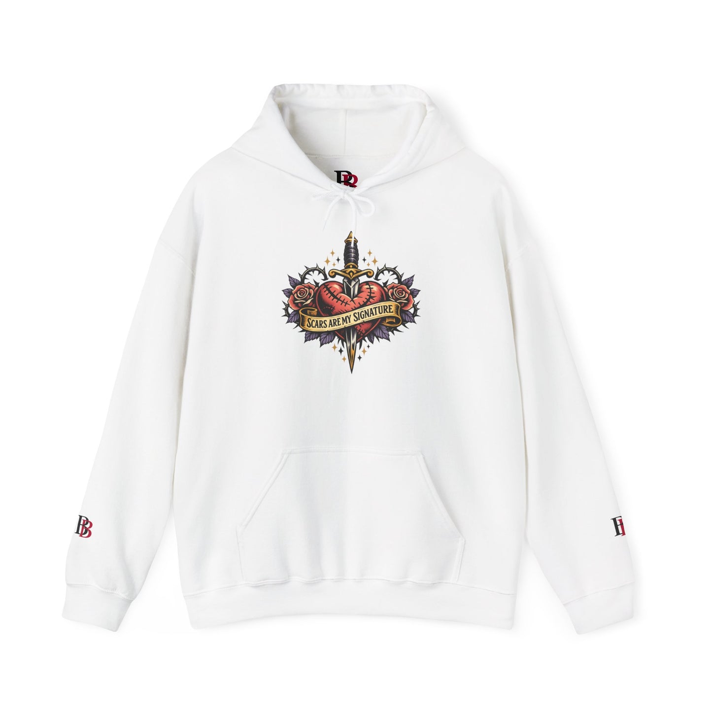 Scars Are My Signature empowerment hoodie by Badass Bitches