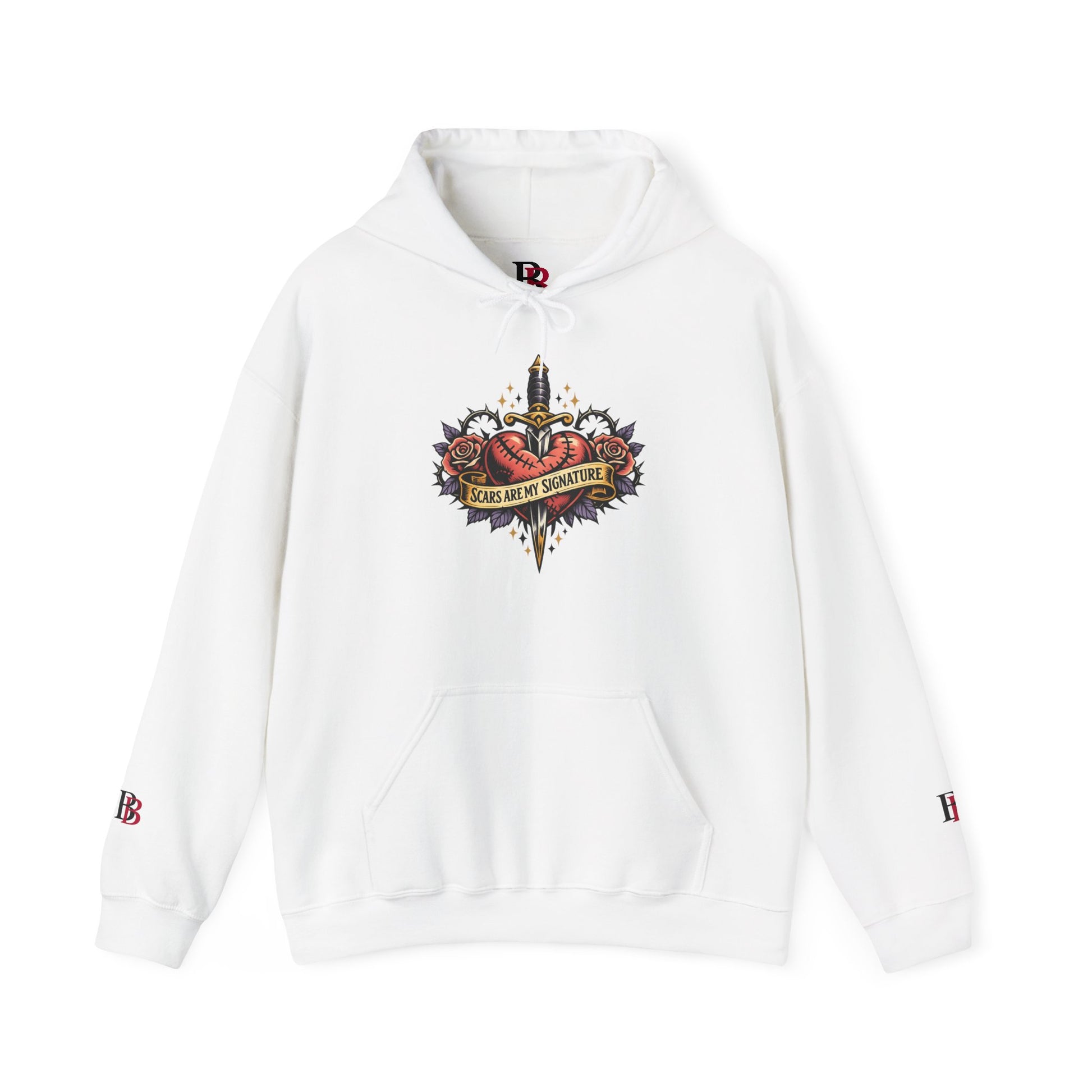 Scars Are My Signature empowerment hoodie by Badass Bitches