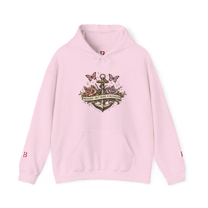 Healing But Make It Ruthless empowerment hoodie by Badass Bitches