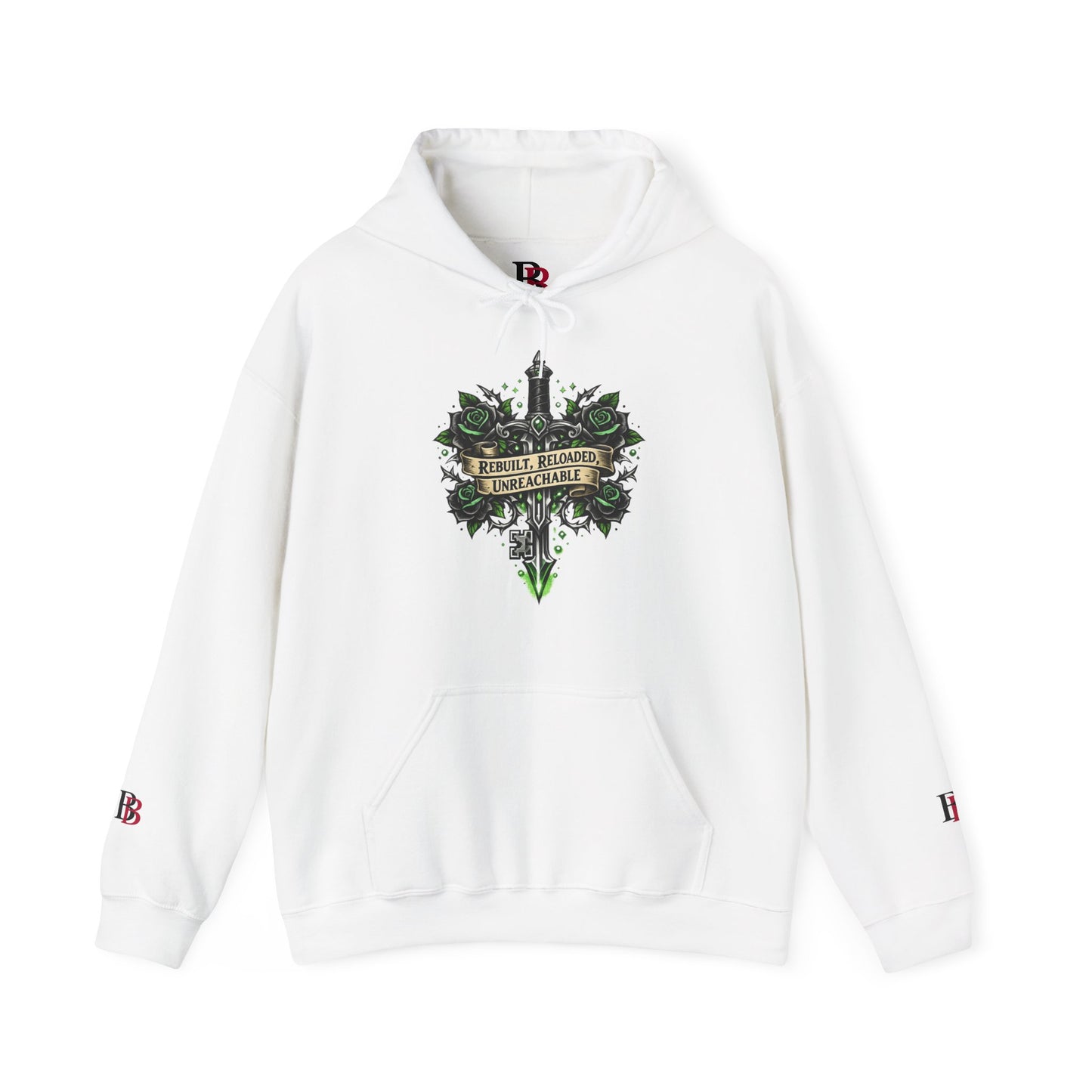Rebuilt Reloaded Unreachable empowerment hoodie by Badass Bitches