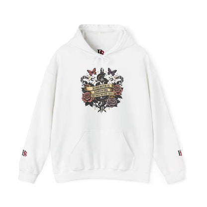 Strength Is Surviving The Days No One Sees empowerment hoodie by Badass Bitches