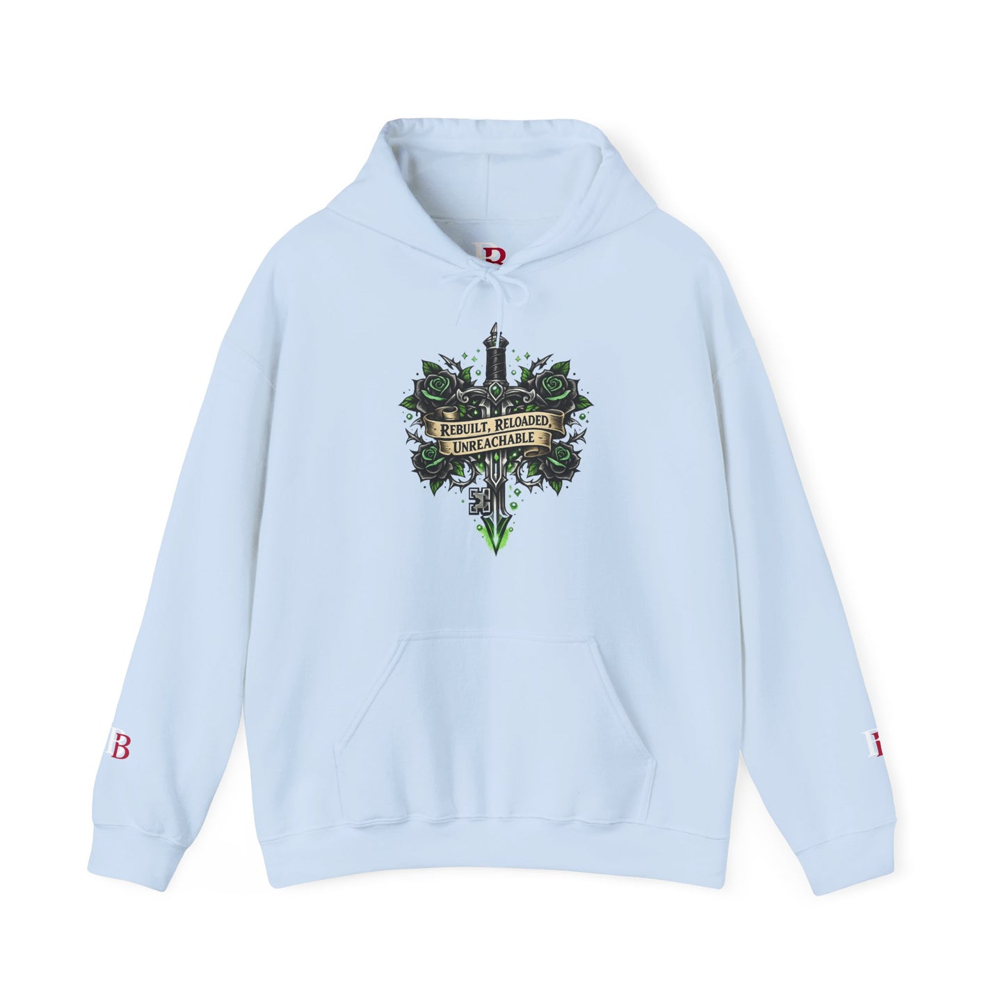 Rebuilt Reloaded Unreachable empowerment hoodie by Badass Bitches
