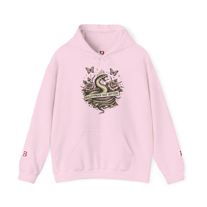 Bulletproof Not Bitter empowerment hoodie by Badass Bitches