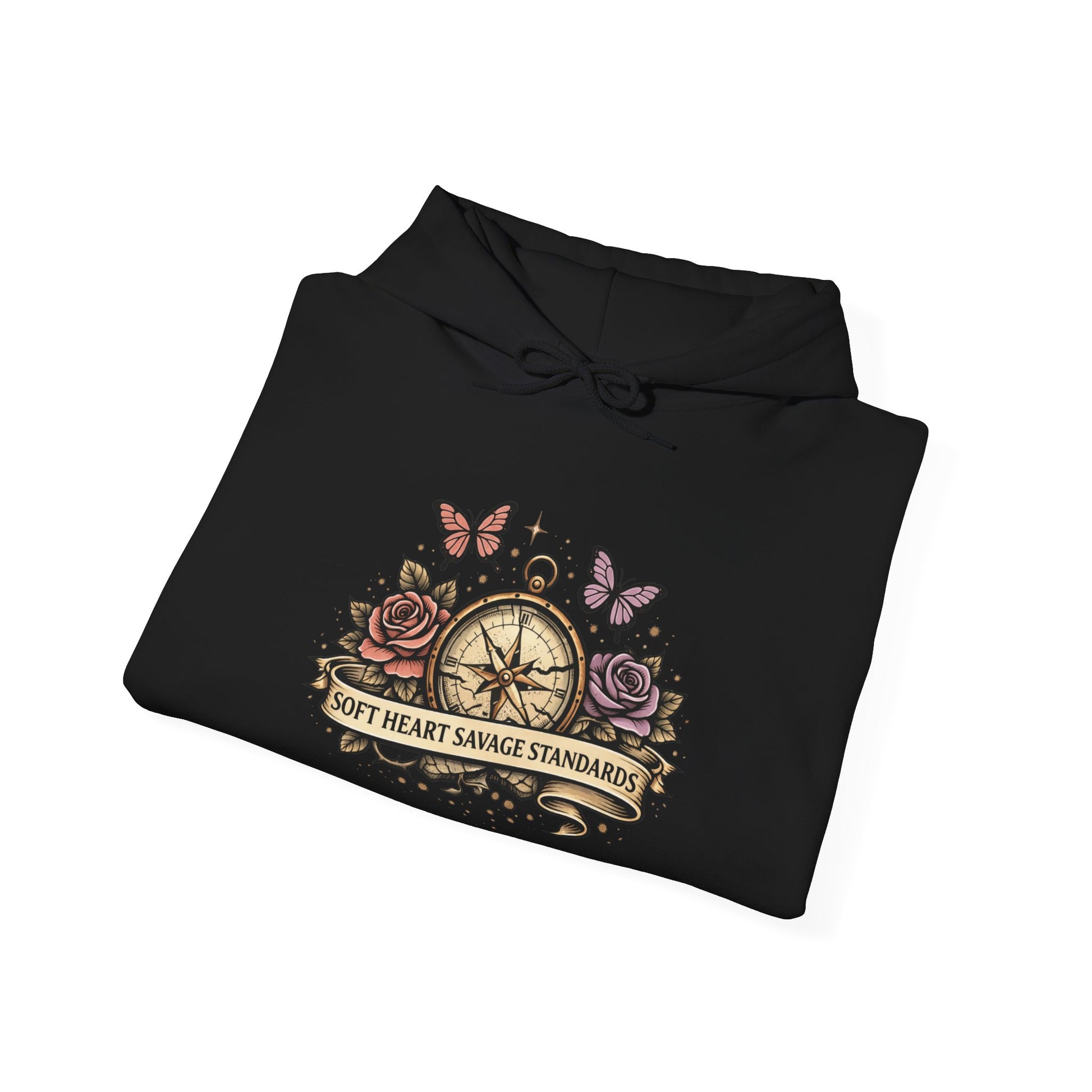 Soft Heart Savage Standards empowerment hoodie by Badass Bitches